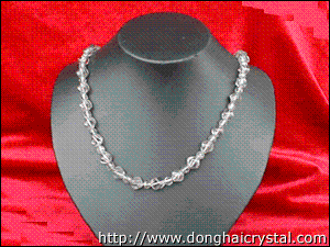 璀璨天成，能量之选 天然发晶项链S0009鉴赏与东海龙宫水晶公司探源